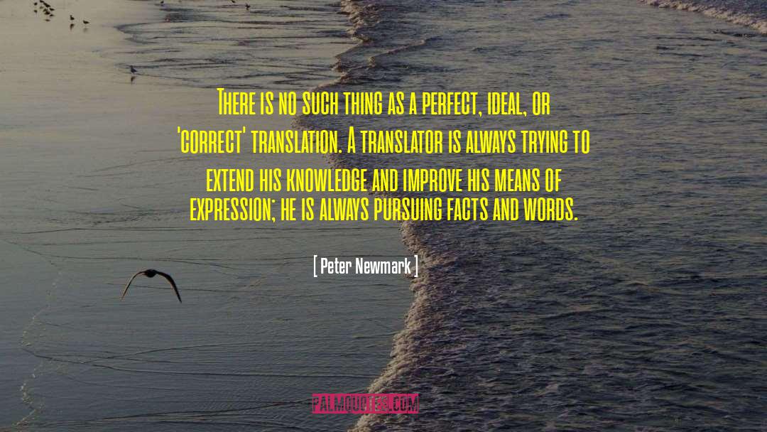 Translator quotes by Peter Newmark