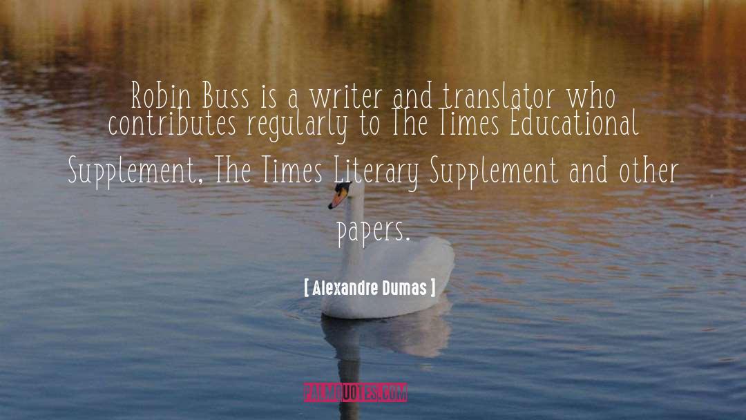 Translator quotes by Alexandre Dumas