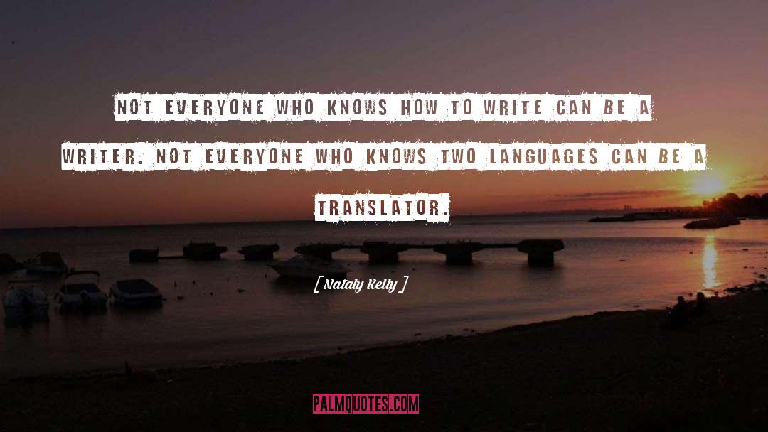 Translator quotes by Nataly Kelly