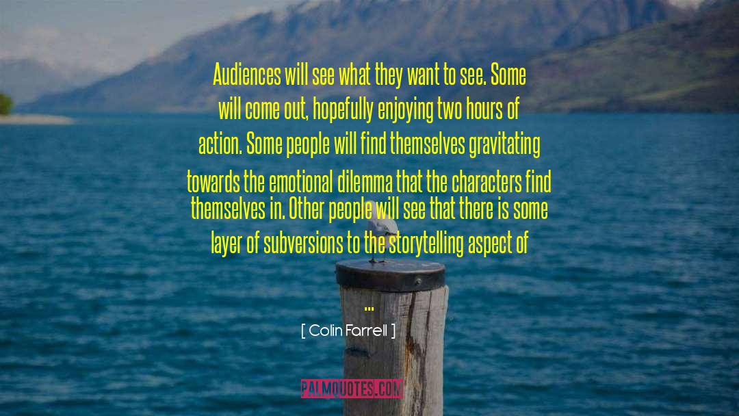 Transmedia Storytelling quotes by Colin Farrell