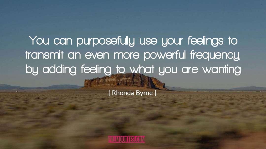 Transmit quotes by Rhonda Byrne
