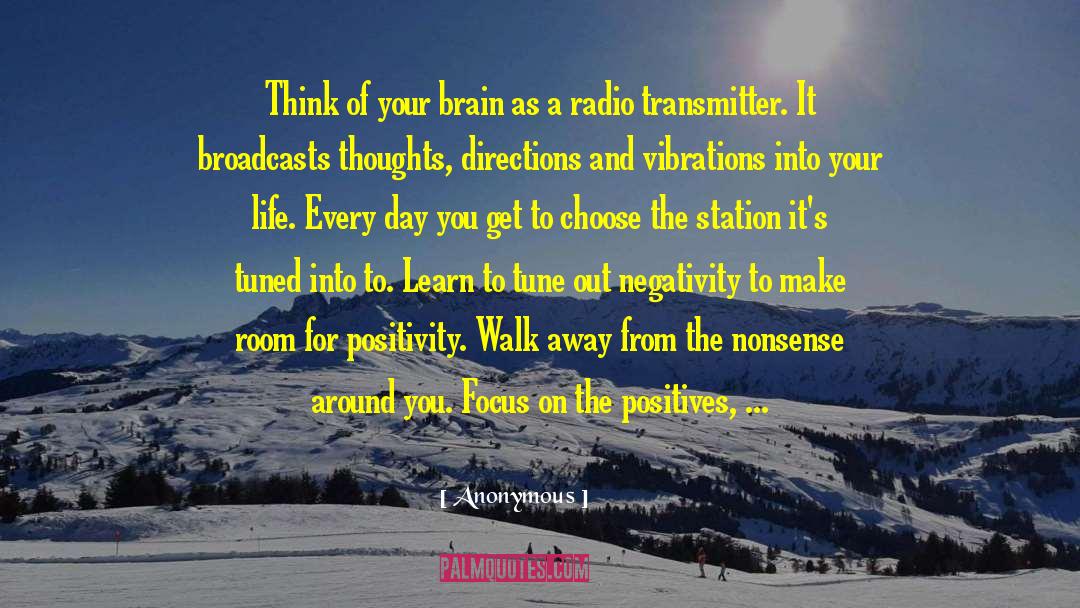 Transmitter quotes by Anonymous