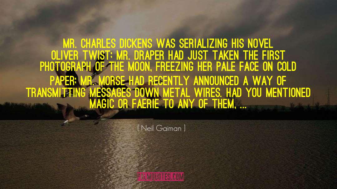 Transmitting quotes by Neil Gaiman