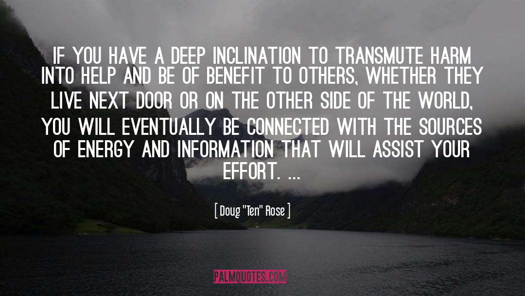 Transmute quotes by Doug 