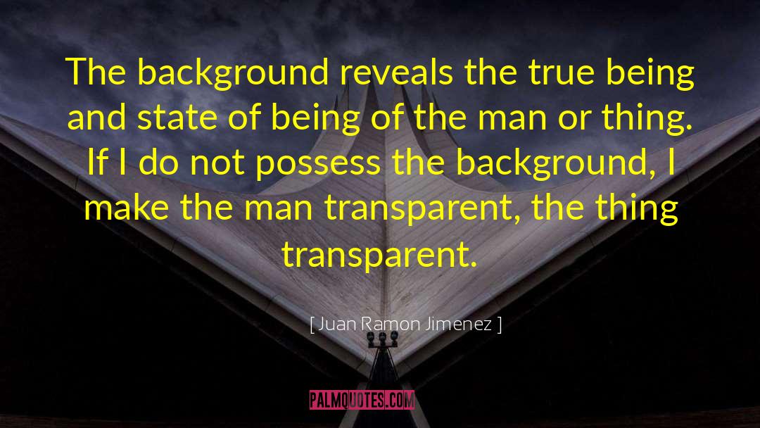 Transparent quotes by Juan Ramon Jimenez