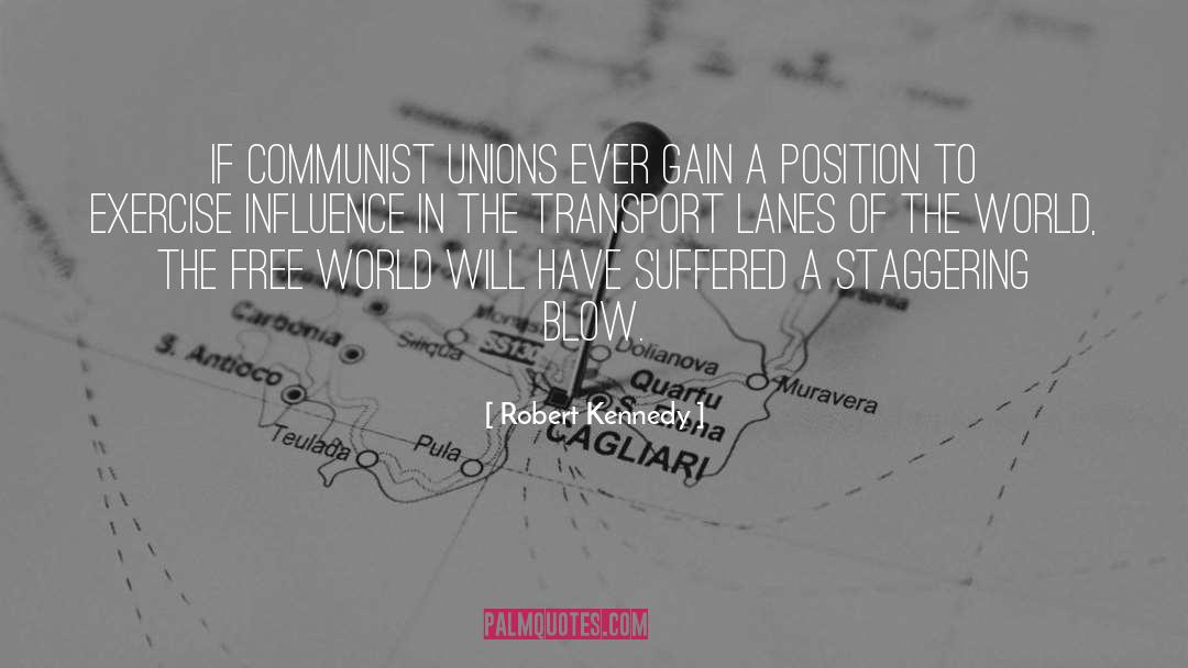 Transport quotes by Robert Kennedy