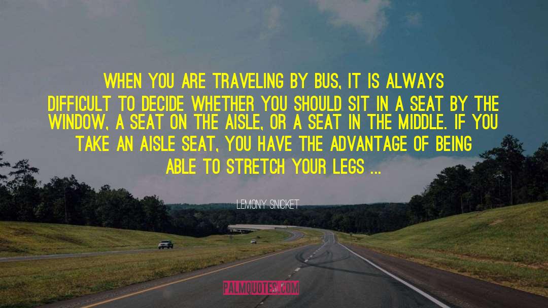 Transportation quotes by Lemony Snicket