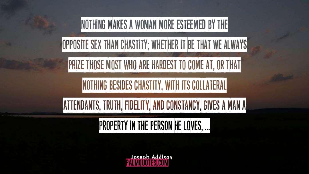 Transracial Woman quotes by Joseph Addison