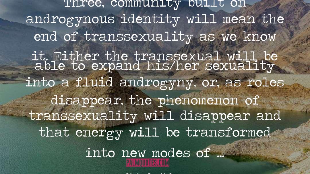 Transsexual quotes by Andrea Dworkin