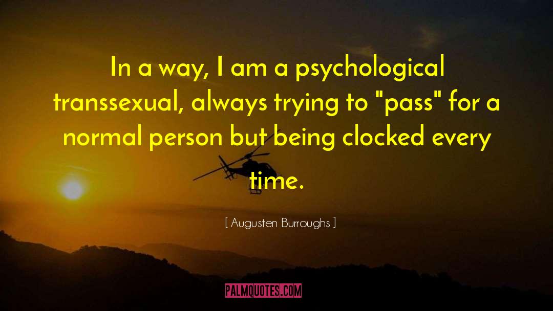 Transsexual quotes by Augusten Burroughs