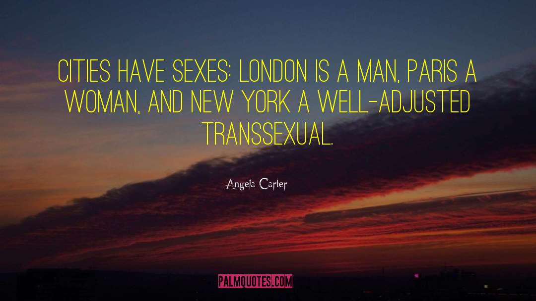 Transsexual quotes by Angela Carter