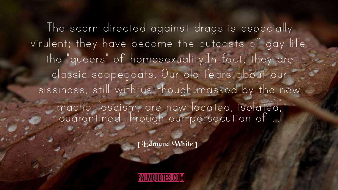 Transvestite quotes by Edmund White
