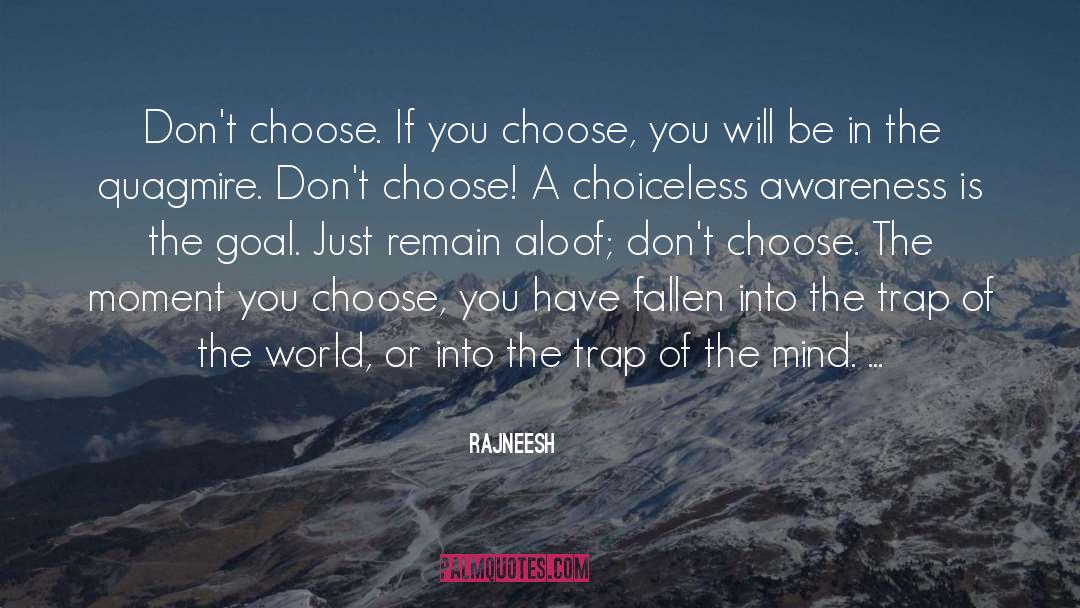 Trap quotes by Rajneesh