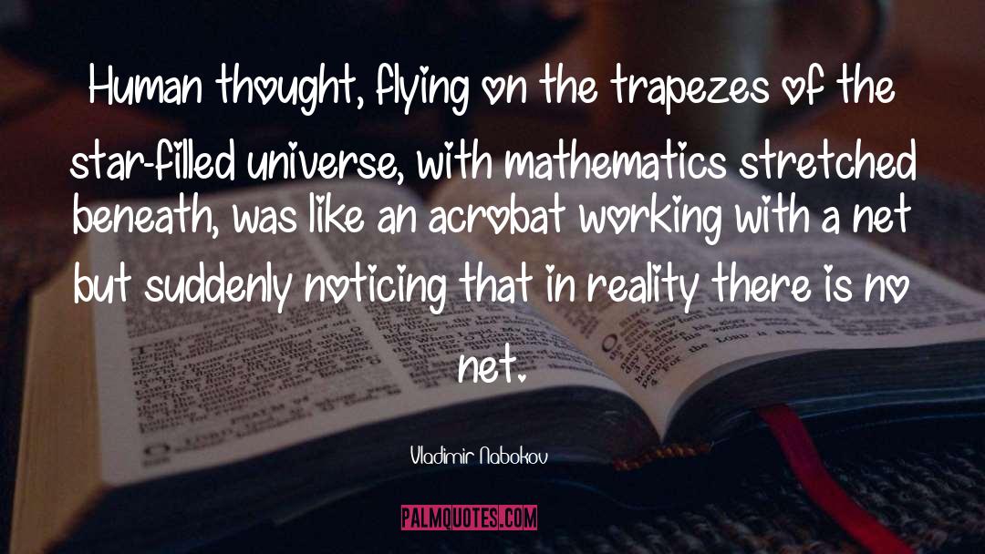 Trapeze quotes by Vladimir Nabokov