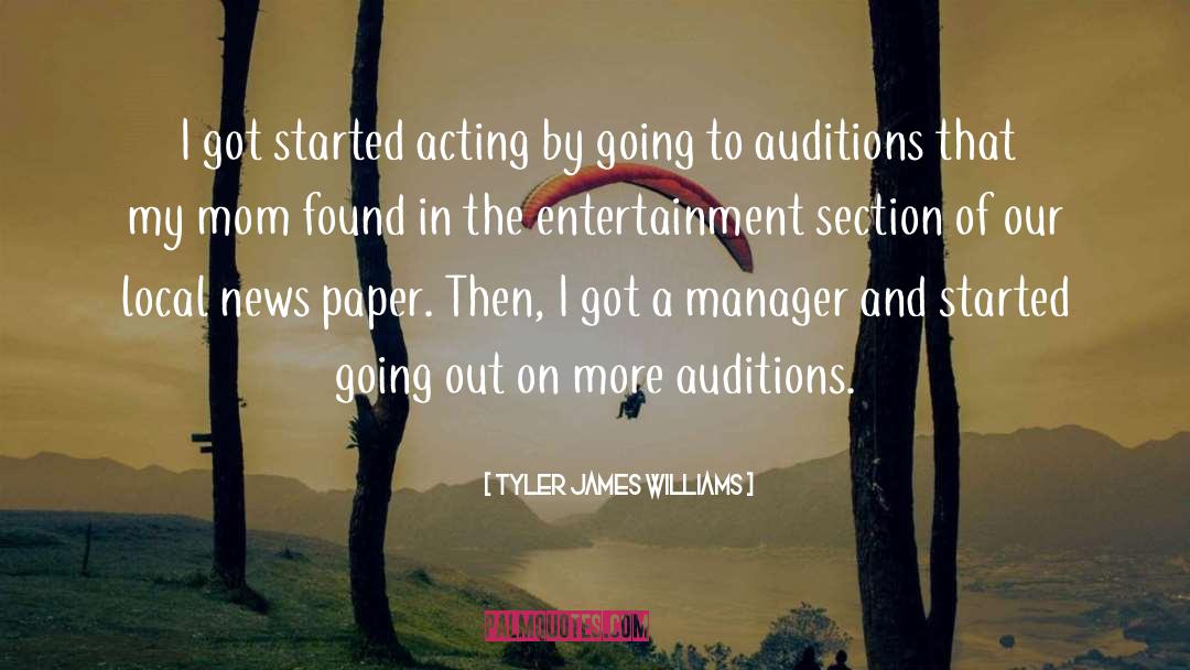 Trashy Entertainment Magazine quotes by Tyler James Williams