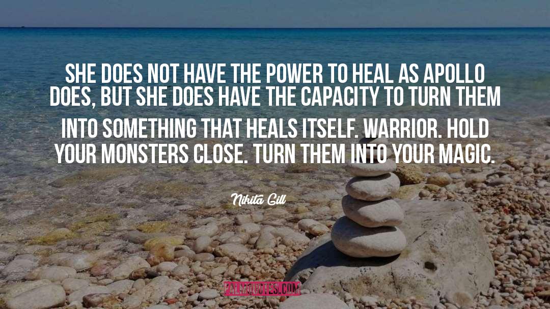 Trauma Healing quotes by Nikita Gill
