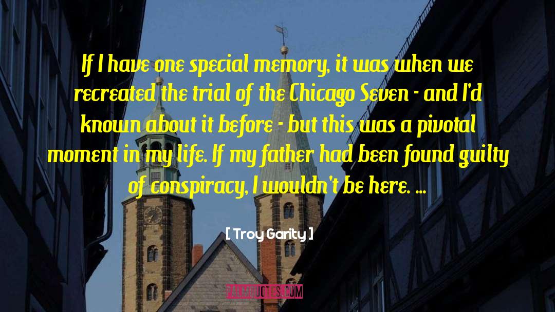 Trauma Memory quotes by Troy Garity