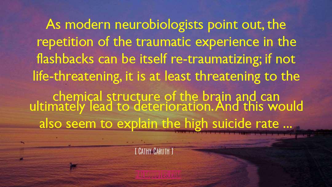 Traumatic Brain Injury quotes by Cathy Caruth