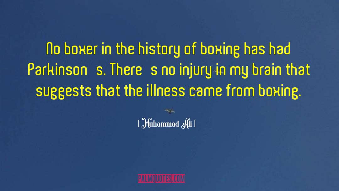 Traumatic Brain Injury quotes by Muhammad Ali