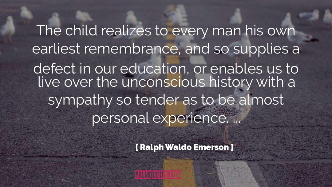 Traumatic Experiences quotes by Ralph Waldo Emerson