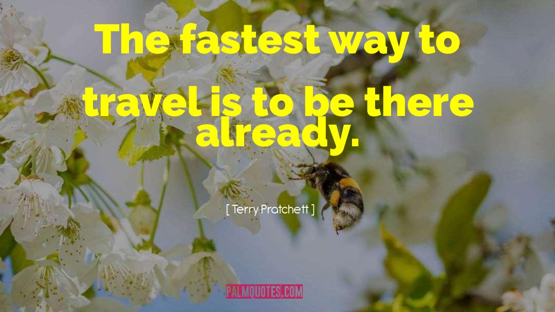 Travel Abroad quotes by Terry Pratchett