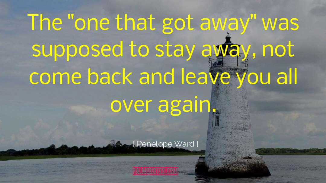 Travel Again quotes by Penelope Ward