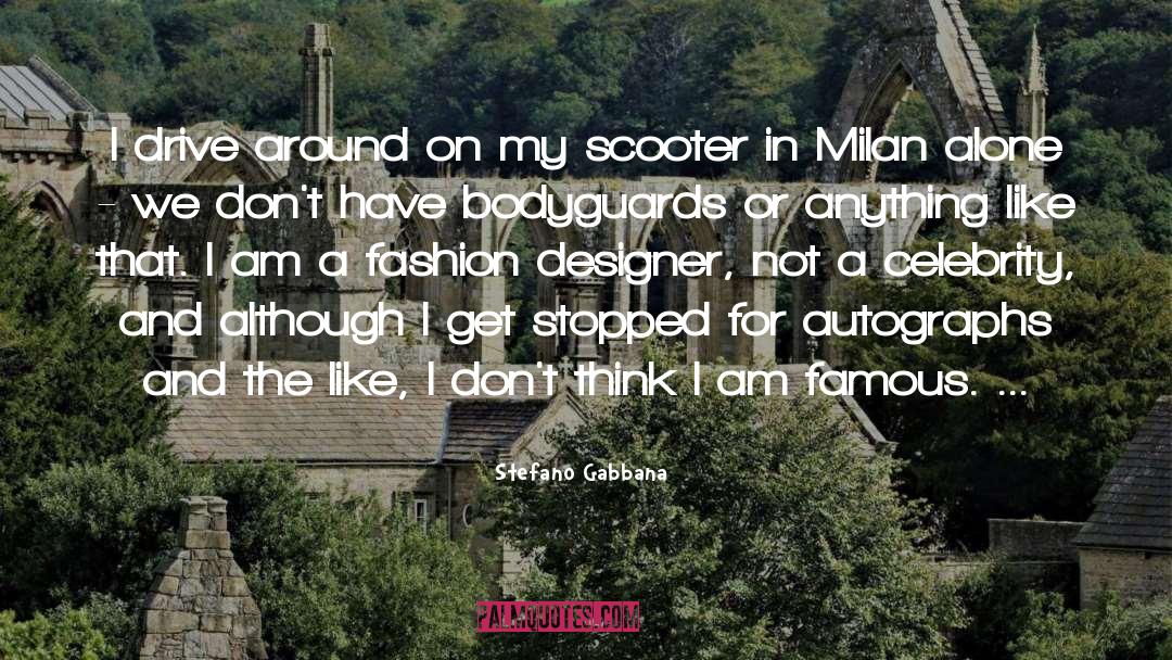 Travel Alone quotes by Stefano Gabbana
