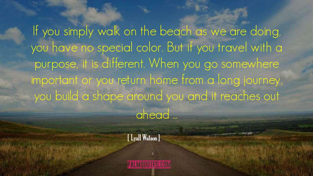 Travel Anomie quotes by Lyall Watson