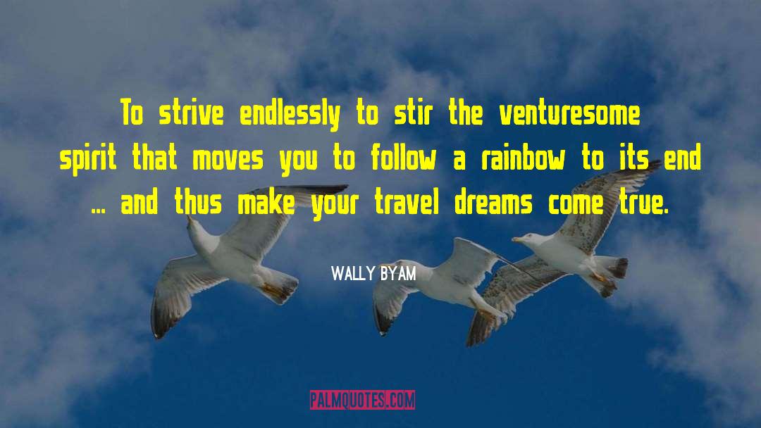 Travel Dreams quotes by Wally Byam