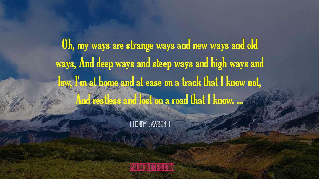 Travel Dreams quotes by Henry Lawson