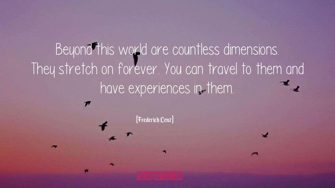Travel Essays quotes by Frederick Lenz