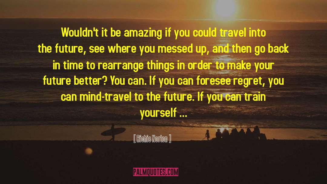 Travel Experience quotes by Richie Norton