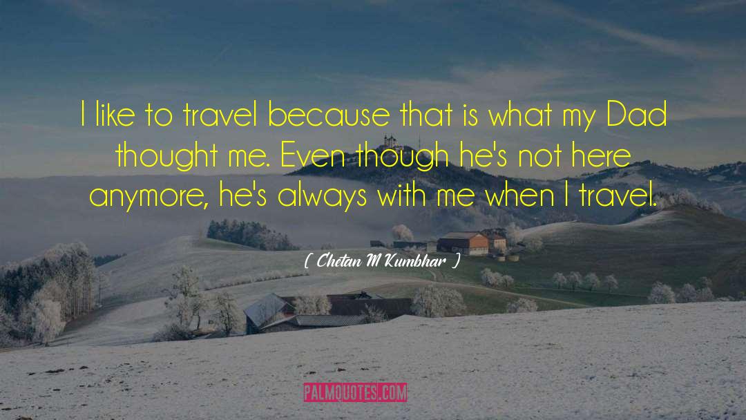 Travel Inspiration quotes by Chetan M Kumbhar