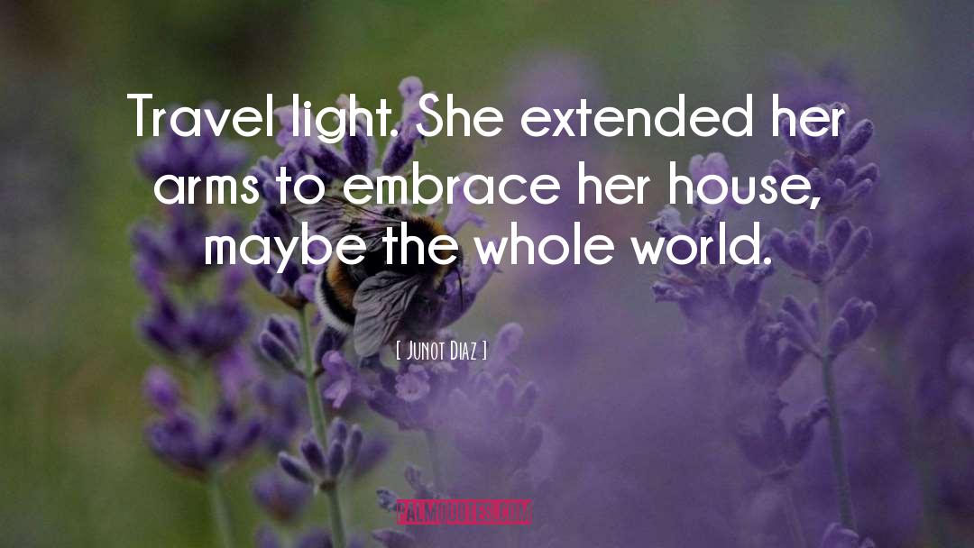 Travel Light quotes by Junot Diaz