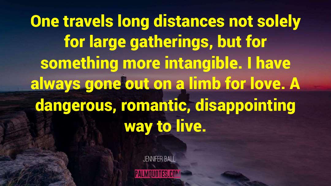 Travel Memoir quotes by Jennifer Ball