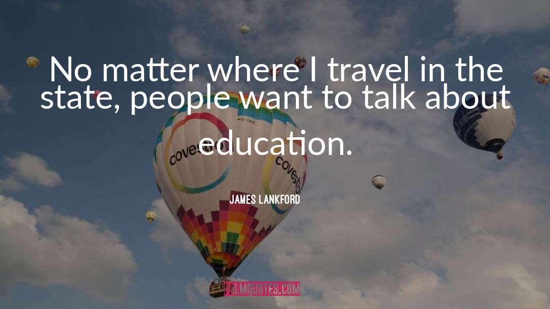 Travel To China quotes by James Lankford