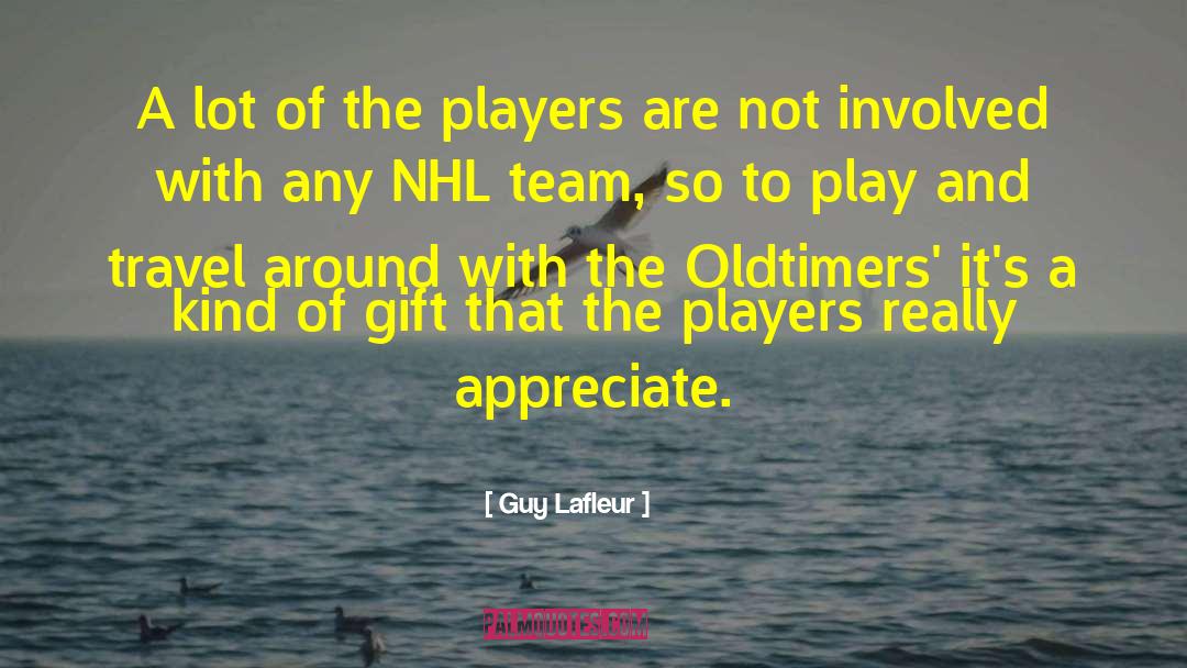 Travel To Saudi quotes by Guy Lafleur