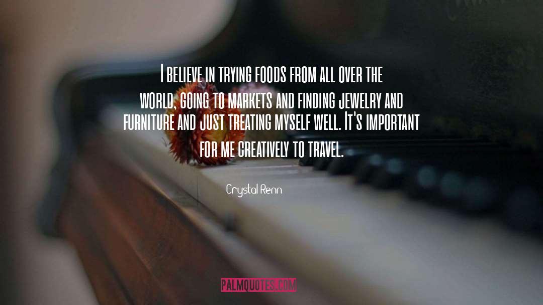 Travel Well quotes by Crystal Renn