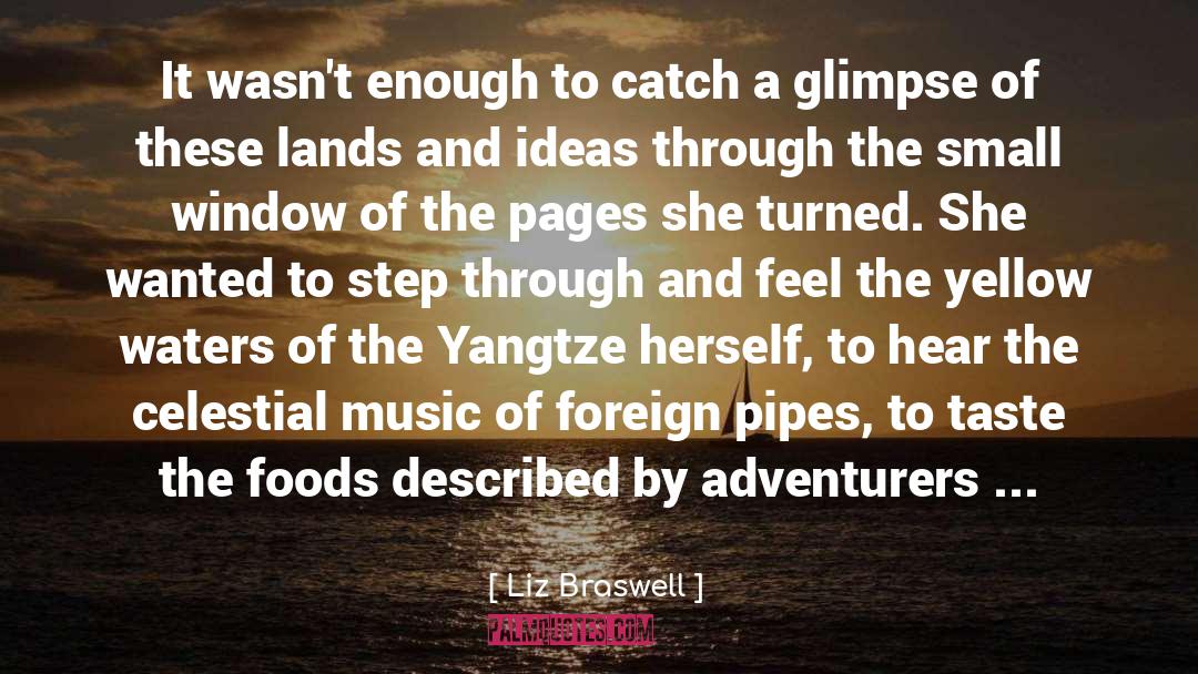 Traveled quotes by Liz Braswell