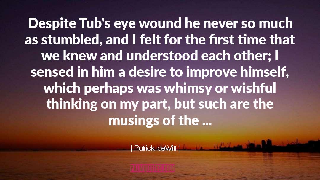 Traveling Abroad quotes by Patrick DeWitt