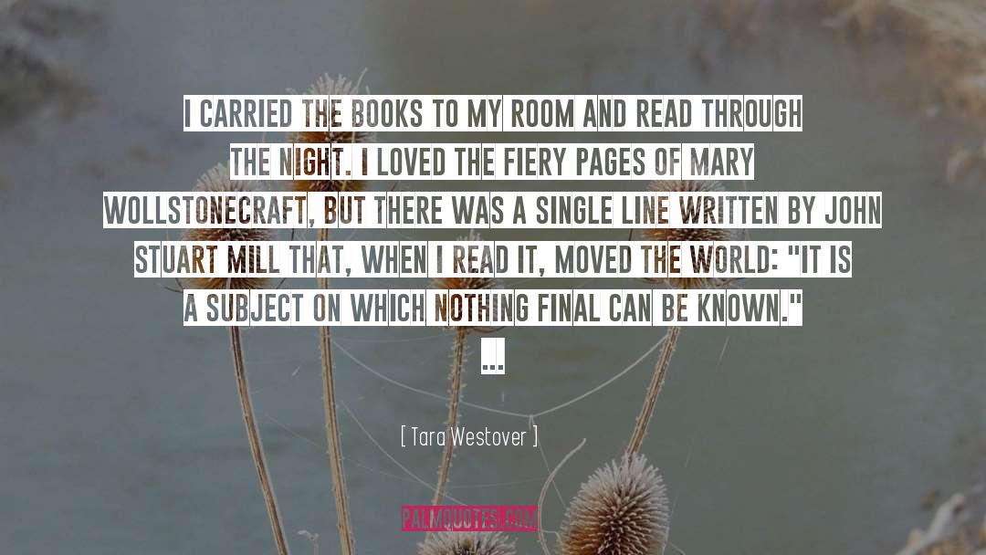 Traveling Through Books quotes by Tara Westover
