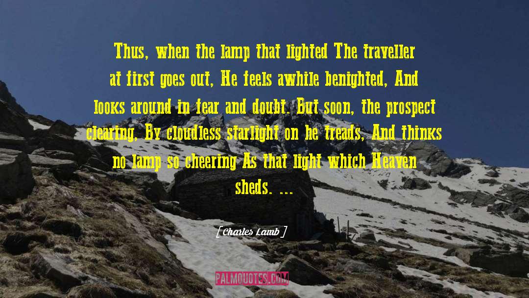Traveller quotes by Charles Lamb
