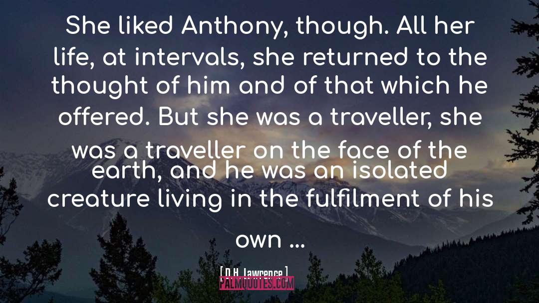 Traveller quotes by D.H. Lawrence