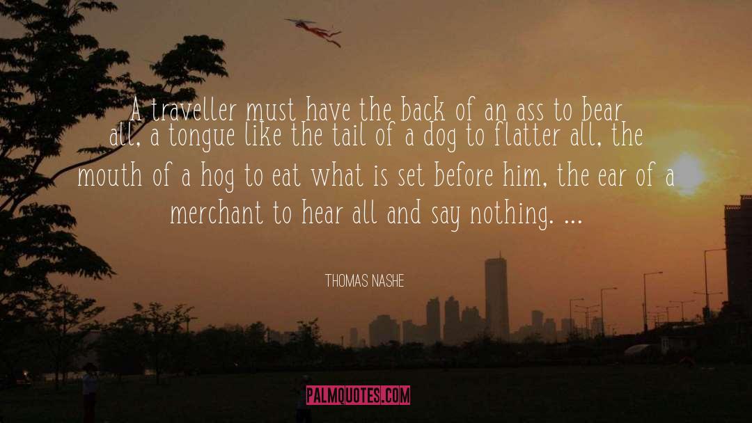 Traveller quotes by Thomas Nashe