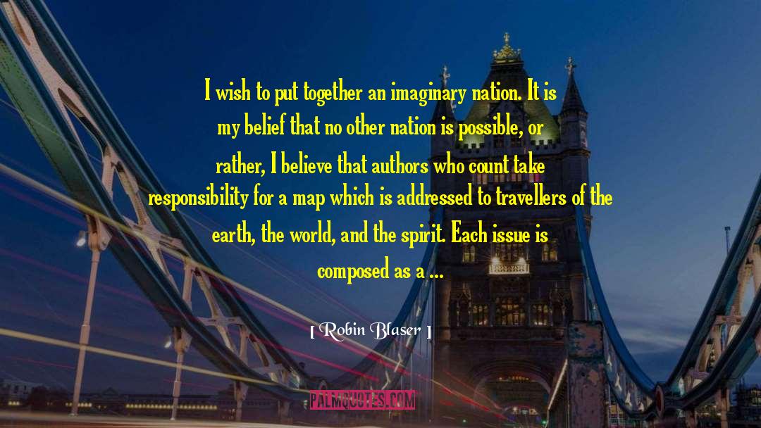 Travellers quotes by Robin Blaser