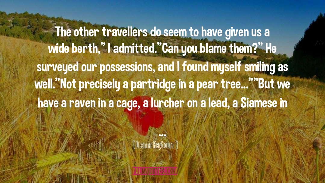 Travellers quotes by Deanna Raybourn