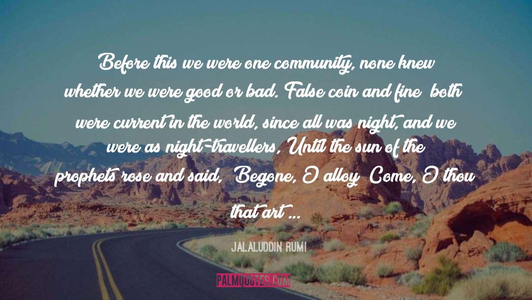 Travellers quotes by Jalaluddin Rumi