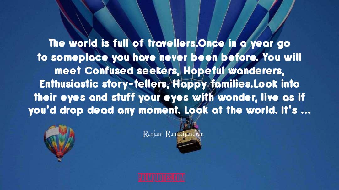 Travellers quotes by Ranjani Ramachandran