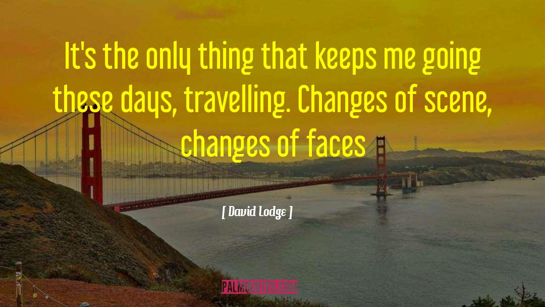 Travelling quotes by David Lodge