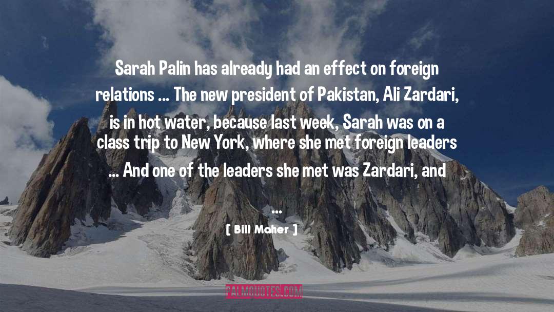 Travelling To A Foreign Country quotes by Bill Maher